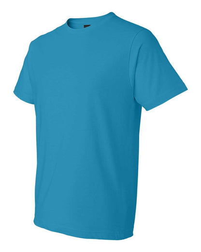 Gildan Unisex Softstyle® Lightweight T-Shirt 980 #color_Caribbean Blue