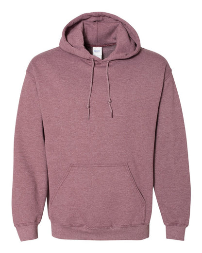 Gildan Unisex Heavy Blend™ Hooded Sweatshirt 18500 #color_Heather Dark Maroon