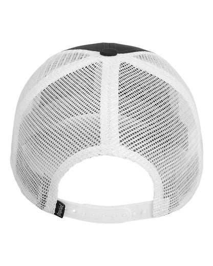 Imperial The Night Owl Performance Rope Cap 7055 #color_Black/ White