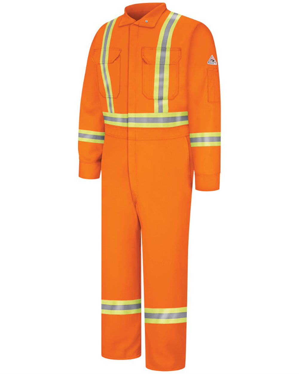 Bulwark Premium Coverall with CSA Compliant Reflective Trim - EXCEL FR® ComforTouch®. CLBC