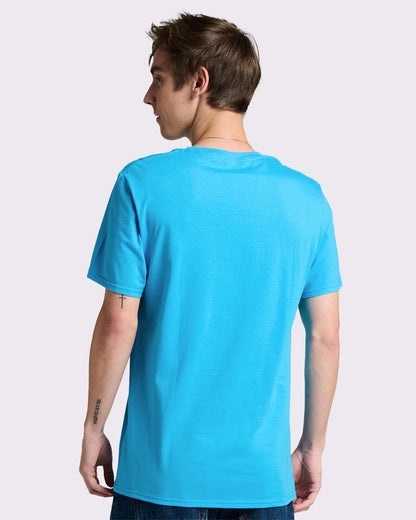 JERZEES Premium Cotton T-Shirt 570MR #colormdl_Soul Blue