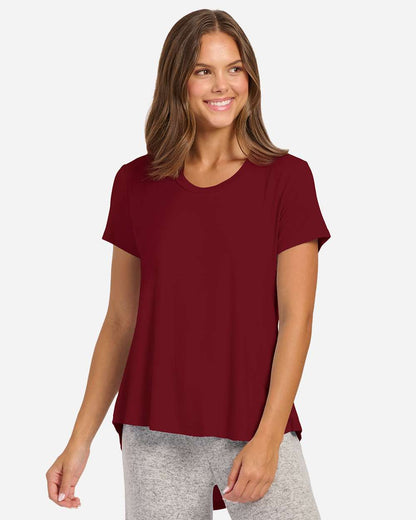 Boxercraft Women's Bamboo Scoop Neck T-Shirt BW2105 #colormdl_Mantra Red