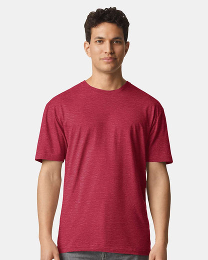 Gildan Unisex Light Cotton T-Shirt 3000 #colormdl_Heather Red