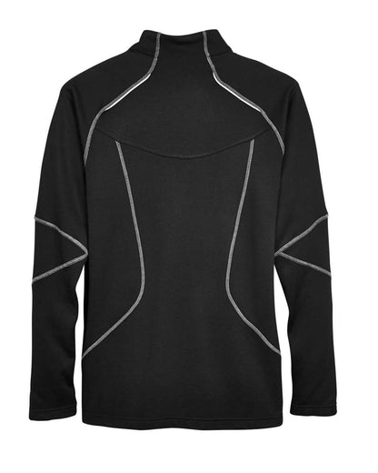 North End Men's Gravity Performance Fleece Jacket 88174 #color_Black