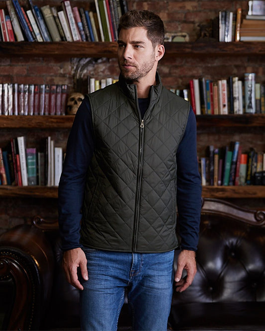 Weatherproof Men's Vintage Diamond Quilted Vest 207359