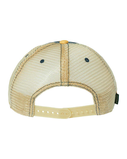 LEGACY Old Favorite Trucker Cap OFA #color_Blue Stripe/ Khaki