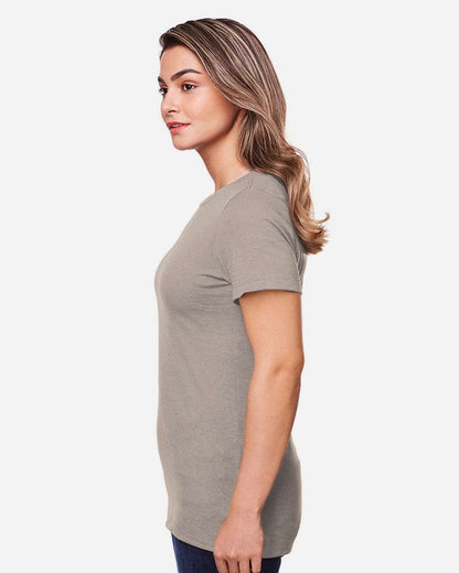 Gildan Women's Softstyle® CVC T-Shirt 64001LCVC #colormdl_Slate