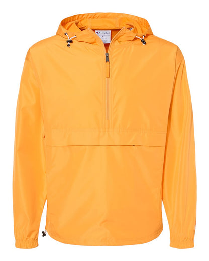 Champion Hooded Packable Quarter-Zip Jacket CO200 #color_Gold
