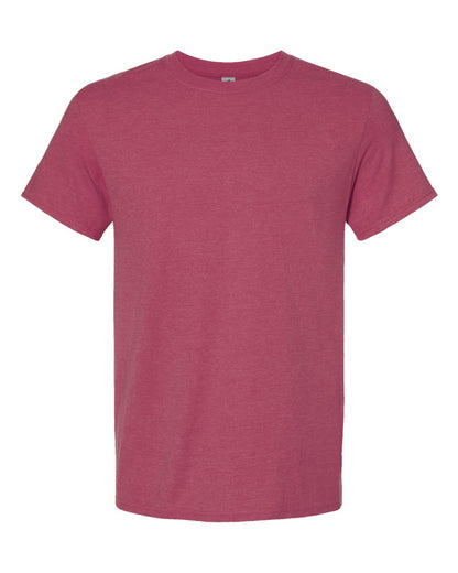 JERZEES Premium Blend Ring-Spun T-Shirt 560MR #color_Raspberry Heather