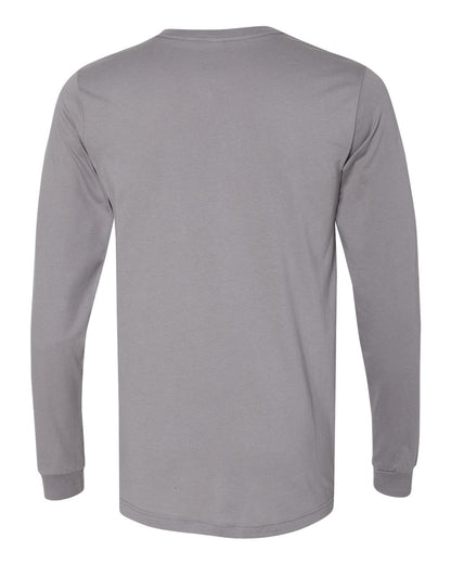 BELLA + CANVAS Unisex Jersey Long Sleeve Tee 3501 #color_Storm