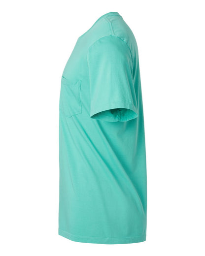 SoftShirts Unisex Classic Pocket T-Shirt 210 #color_Seafoam