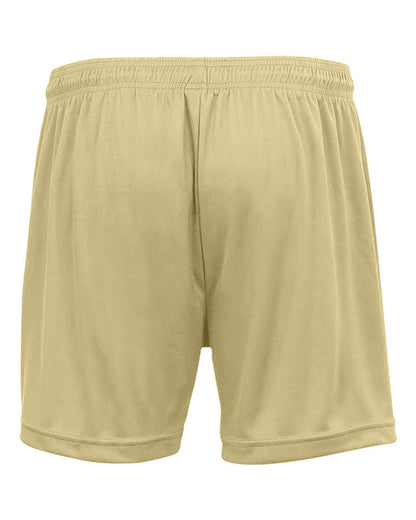 Badger Women's B-Core 5" Inseam Shorts 4116 #color_Vegas Gold