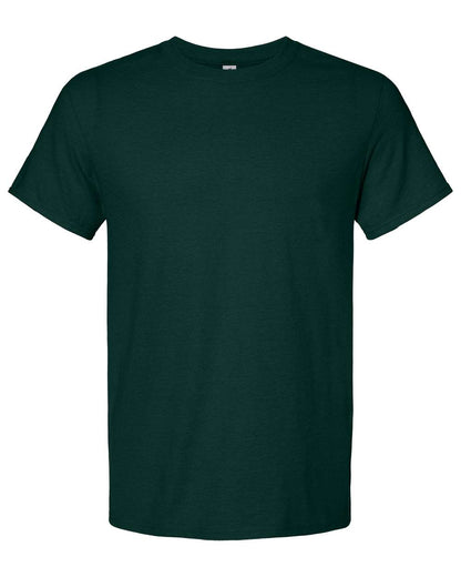 JERZEES Premium Blend Ring-Spun T-Shirt 560MR #color_Forest Green Heather