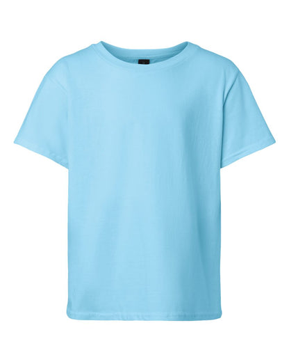 Gildan Youth Light Cotton T-Shirt 3000B #color_Sky
