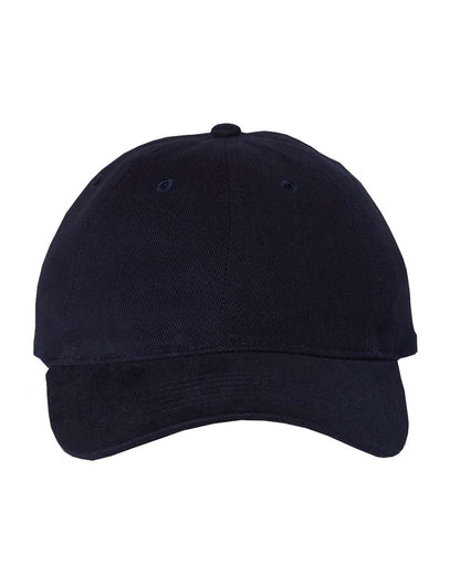 Valucap Heavy Brushed Twill Unstructured Cap 9610 #color_Navy