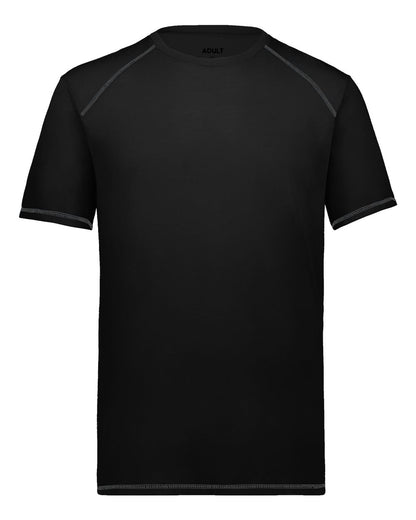 Augusta Sportswear Super Soft-Spun Poly T-Shirt 6842 #color_Black