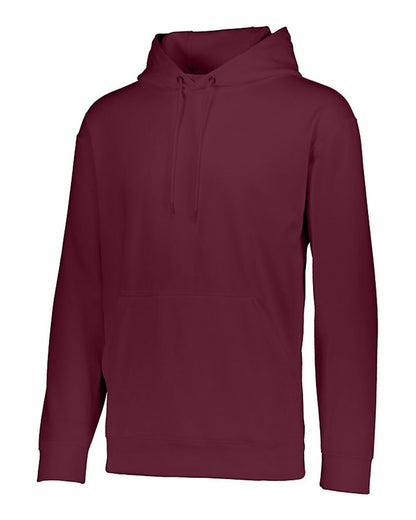 Augusta Sportswear Wicking Fleece Hooded Sweatshirt 5505 #color_Maroon