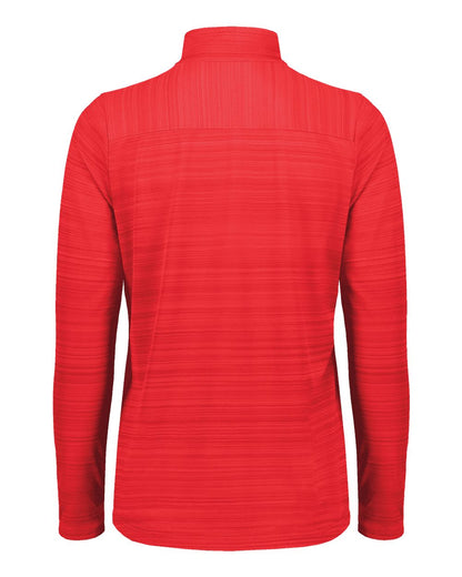 Augusta Sportswear Women's Pursuit Quarter-Zip Pullover 7012 #color_Scarlet