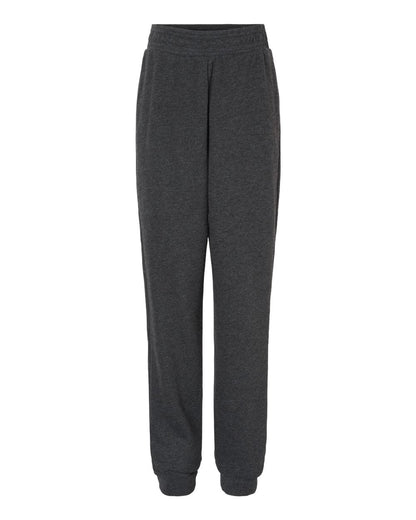 BELLA + CANVAS Youth Jogger Sweatpants 3727Y #color_Dark Grey Heather