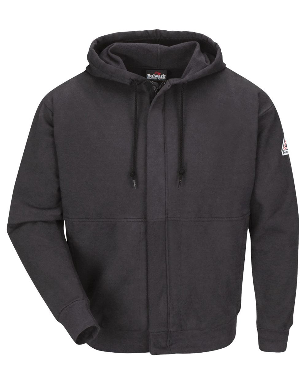 Bulwark Zip-Front Hooded Sweatshirt - Tall Sizes SEH4T