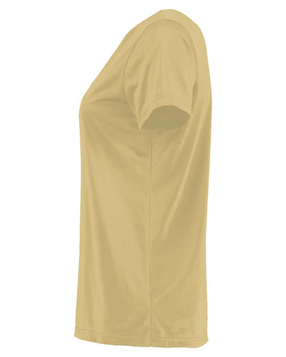 Holloway Women's Momentum V-Neck T-Shirt 222820 #color_Vegas Gold