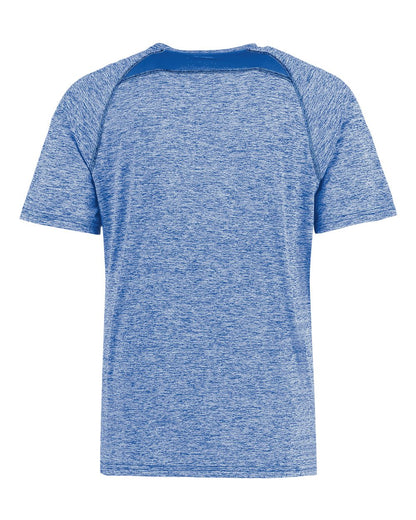Holloway Youth Electrify CoolCore® T-Shirt 222671 #color_Royal Heather