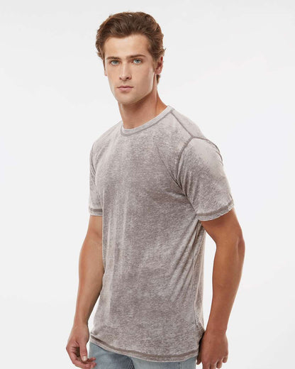 J. America Unisex Zen Jersey T-Shirt 8115 #colormdl_Cement