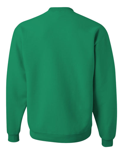 JERZEES Unisex NuBlend® Crewneck Sweatshirt 562MR #color_Kelly