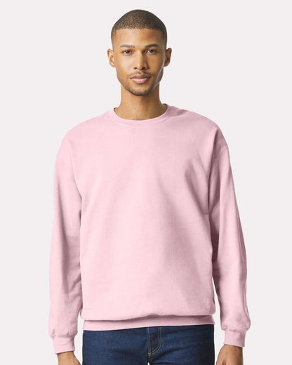Gildan Unisex Softstyle® Midweight Crewneck Sweatshirt SF000 #colormdl_Light Pink