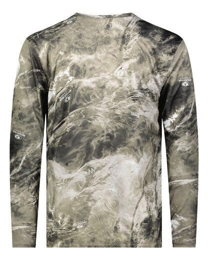 Holloway Men's Mossy Oak Momentum Long Sleeve T-Shirt 222836 #color_Gale