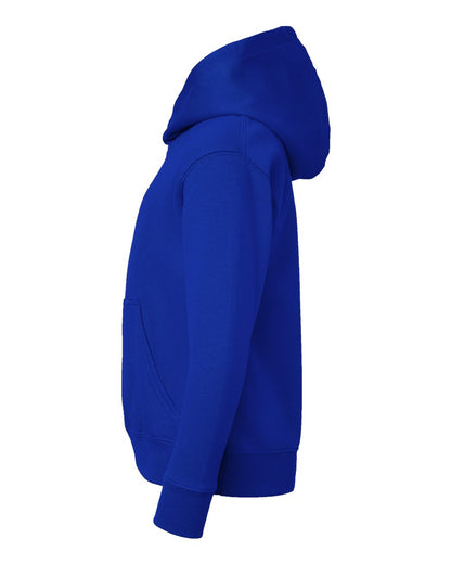 LAT Youth Fleece Hoodie Sweatshirt 2296 #color_Royal