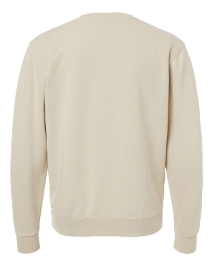 Independent Trading Co. Midweight Pigment-Dyed Crewneck Sweatshirt PRM3500 #color_Pigment Ivory