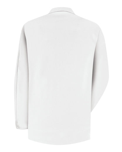 Red Kap Unisex ESO/ Anti-Stat Counter Jacket KK26 #color_White