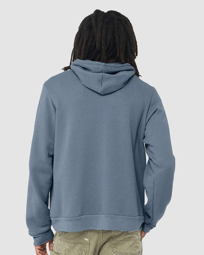 BELLA + CANVAS Sponge Fleece Hoodie 3719 #colormdl_Steel Blue