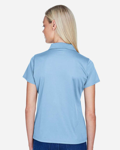 Harriton Women's Polyester Jersey Polo M315W #colormdl_Light Blue