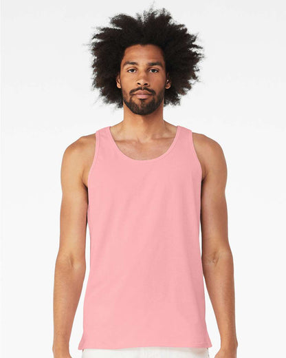 BELLA + CANVAS Jersey Tank 3480 #colormdl_Pink