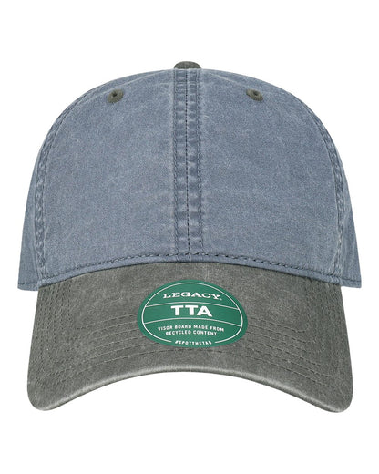 LEGACY Terra Twill Cap TTA #color_Slate Blue/ Cinder