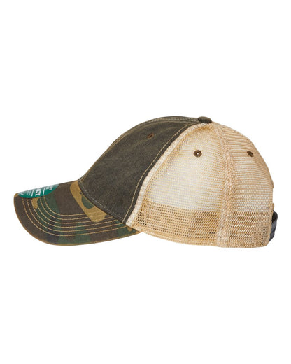 LEGACY Old Favorite Trucker Cap OFA #color_Black/ Army Camo/ Khaki
