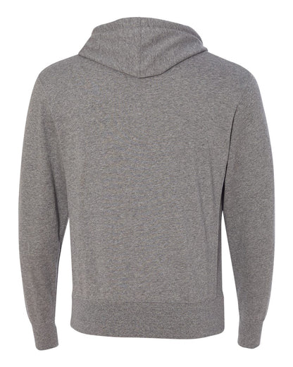 Independent Trading Co. Midweight French Terry Hooded Sweatshirt PRM90HT #color_Salt &amp; Pepper