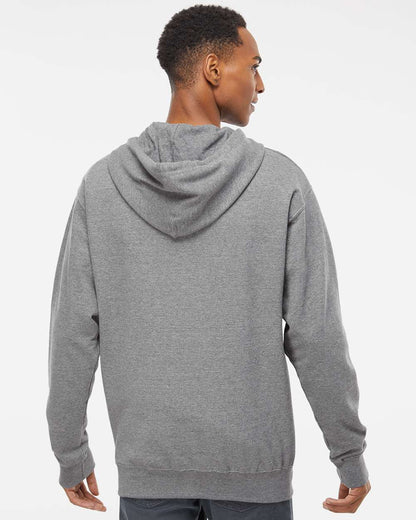Independent Trading Co. Unisex Midweight Full-Zip Hooded Sweatshirt SS4500Z #colormdl_Gunmetal Heather