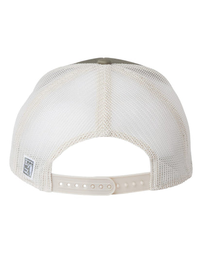 The Game Everyday Trucker Cap GB452E #color_Light Olive/ Stone