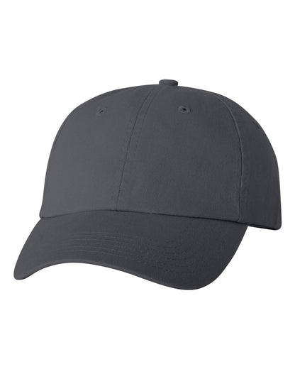 Valucap Bio-Washed Classic Dad Hat VC300A #color_Charcoal