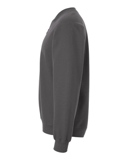 Gildan Unisex Softstyle® Midweight 1/4 Zip Sweatshirt SF008 #color_Charcoal