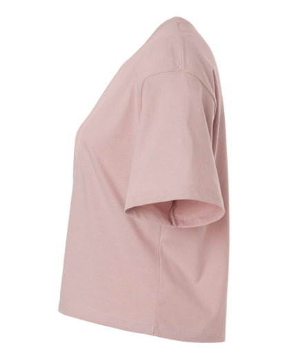 American Apparel Women's Fine Jersey Boxy Tee 102 #color_Blush