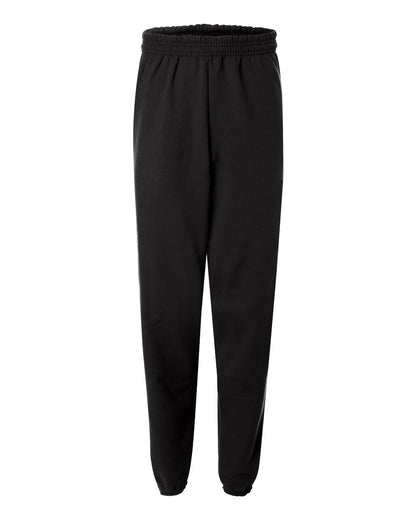 Hanes Unisex EcoSmart® Sweatpants P650 #color_Black