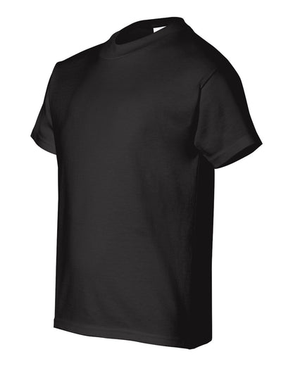 Hanes Essential-T Youth T-Shirt 5480 #color_Black