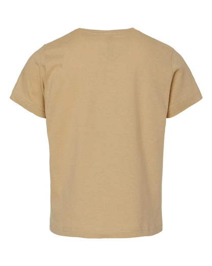 Rabbit Skins Toddler Fine Jersey Tee 3321 #color_Latte