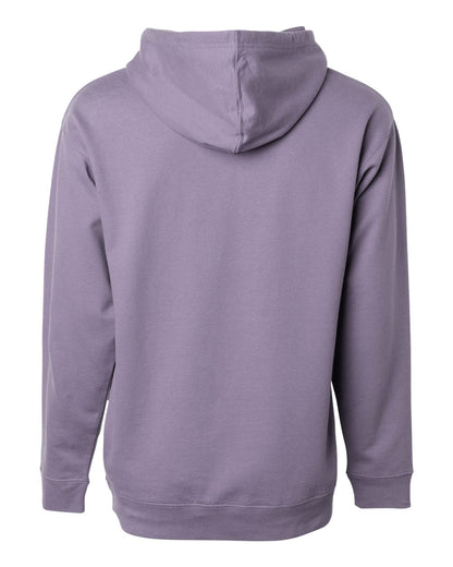 Independent Trading Co. Midweight Hooded Sweatshirt SS4500 #color_Plum