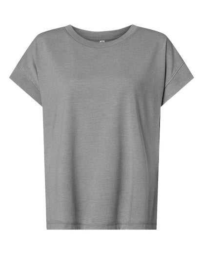 LAT Women's Relaxed Vintage Wash Tee 3502 #color_Washed Grey
