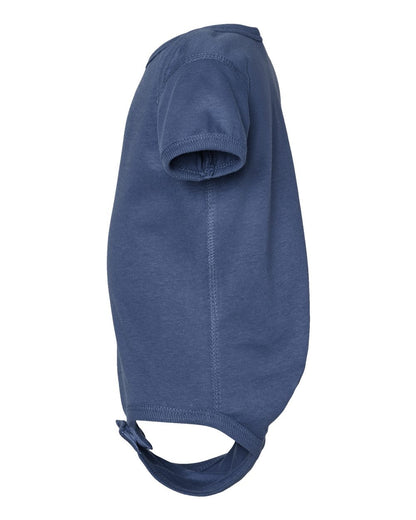 Rabbit Skins Infant Fine Jersey Bodysuit 4424 #color_Indigo